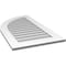 Ekena Millwork Quarter Round Top Left Surface Mount PVC Gable Vent w/ 3-1/2"W x 1"P Standard Frame, 22"W x 40"H GVPQL22X4001SN - alternate 2